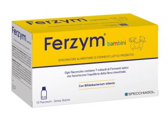 Ferzym bambini 10 flaconcini x 8 ml