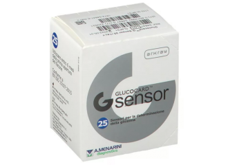 Glucocard G Sensor Strisce Reattive Glicemia 25 Pezzi