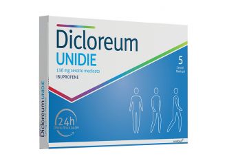 Dicloreum Unidie 5 Cerotti Medicati 136 mg