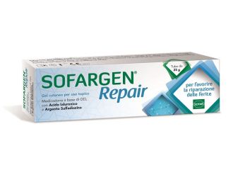 Medicazione sofargen gel acido ialuronico e argento sulfadiazina tubetto 25 g