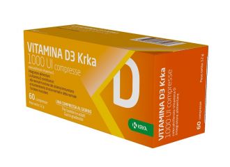 Vitamina d3 krka 1000 ui 60 compresse