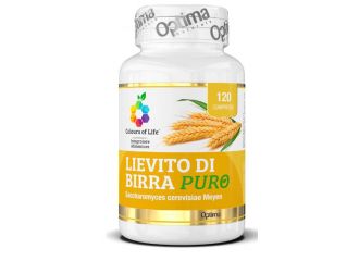 Colours of life levito di birra puro 120 compresse 400 mg