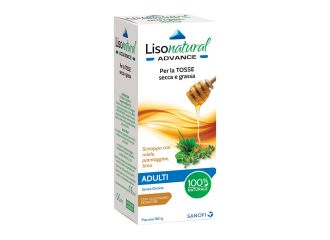 Lisonatural Advance Adulti Sciroppo Tosse Secca e Grassa 180 g