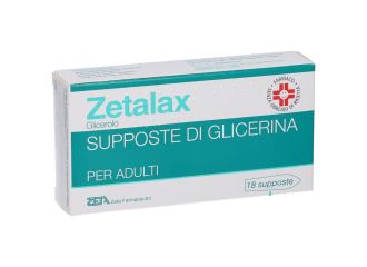 Zetalax Adulti 2,25 g Glicerolo Stitichezza 18 Supposte