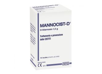 Mannocist-D Trattamento e Prevenzione delle Cistiti 14 Bustine Da 1,5 G