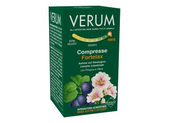 Verum ForteLax Integratore Transito Intestinale 80 Compresse