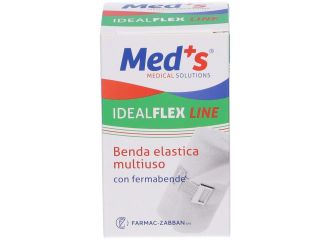 Med's Ideal Flex Benda Elastica Cotone Nylon 4,50 m x 8 cm