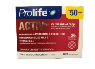 Prolife Activ Integratore Di Fermenti Lattici Vivi 25 Miliardi 10 Bustine