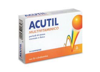 Acutil Multivitaminico Integratore Energetico 30 Compresse Rivestite