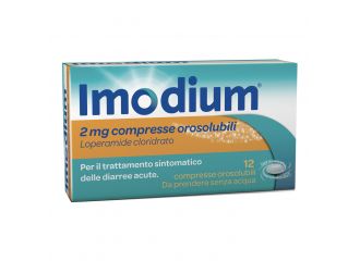 Imodium Diarrea Acuta 12 Compresse Orosolubili