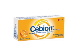 Cebion Arancia Integratore di Vitamina C 20 Compresse Masticabili