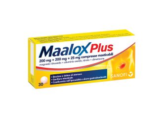 Maalox Plus 30 Compresse Masticabili