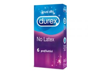 Durex No Latex Profilattico Non in Lattice 6 Pezzi