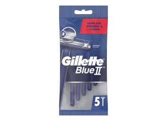 Gillette Rasoio Usa e Getta Blue II Standard 5 Pezzi