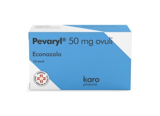 Pevaryl 50 mg Econazolo nitrato 15 Ovuli Vaginali