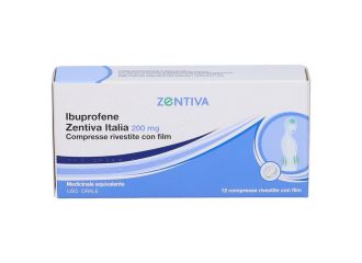 Ibuprofene Zentiva 200 mg Antinfiammatorio 12 Compresse