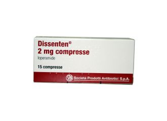 Dissenten 2mg Loperamide cloridrato Diarrea 15 Compresse