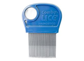 Combylice Pettinino Con Lente Per Rimozione Lendini