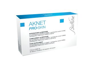 Bionike Aknet Pro-Skin Integratore Contro Acne 30 Capsule