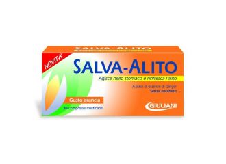 Salva-Alito Giuliani Gusto Arancia 30 Compresse Masticabili