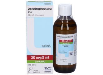 Levodropropizina EG 30 mg/5 ml Sciroppo Sedativo Tosse 200 ml