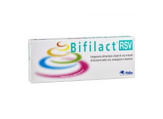 Bifilact RSV Integratore Fermenti Lattici Vivi 14 Flaconcini