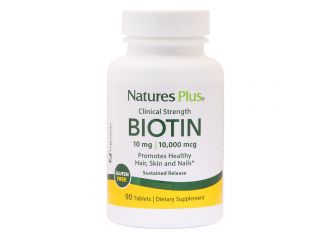 Nature's Plus Biotina 10 mg 90 Tavolette