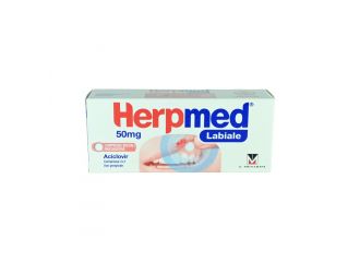 Herpmed Labiale Compresse Mucoadesive per Herpes alla Bocca 2 Compresse da 50 mg