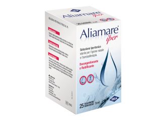 Aliamare Iper Soluzione Ipertonica Igiene Nasale 25 Flaconcini Monodose