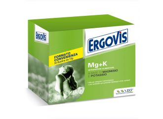 Ergovis Mg+K Integratore di Magnesio e Potassio 30 Bustine