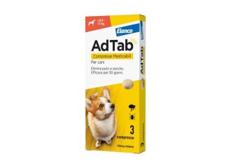 Adtab Per Cani Da 5,5 A 11kg 3 Compresse Masticabili 225 mg