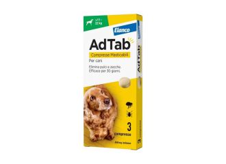 Adtab Per Cani Da 11 A 22kg 3 Compresse Masticabili 450mg