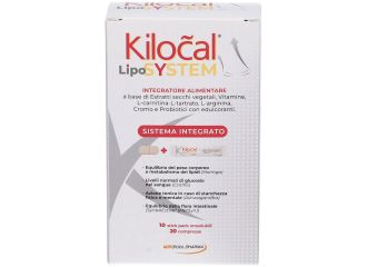 Kilocal Lypo System Integratore Per Il Peso 20 Compresse + 10 Stick