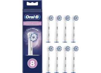 Oral-B Sensiclean Testine di Ricambio Spazzolino Elettrico 8 Pezzi