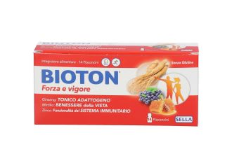 Bioton Forza e Vigore Integratore Tonico Energetico 14 Flaconcini