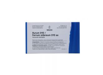 Weleda Aurum D10 Ferrum Sidereum 8 Fiale Da 1ml