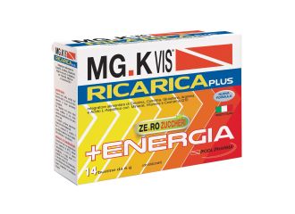 Mg.K Vis Ricarica Plus Integratore Sali Minerali E Vitamine 14 Bustine