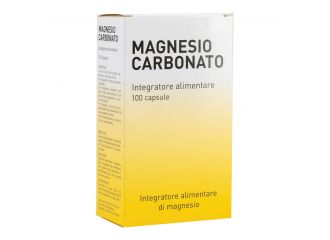 Magnesio carbonato 100 capsule