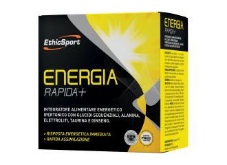 Ethicsport energia rapida+ 10 flaconcini 25 ml