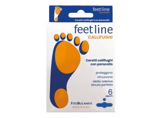 Cerotto callifugo feetline con paracalli 6 pezzi