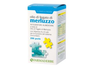 Olio fegato di merluzzo 200 perle