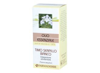 Farmaderbe olio essenziale timo serpillo bianco 10 ml