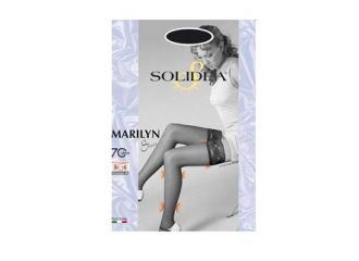 Marilyn 70 sheer calza autoreggente visone 1