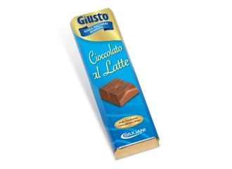 Giusto senza zucchero cioccolato latte Tavolette 42g