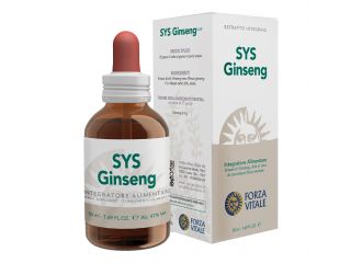 Sys ginseng rosso gocce 50 ml