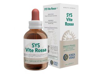 Sys vite rossa gocce 50 ml professional