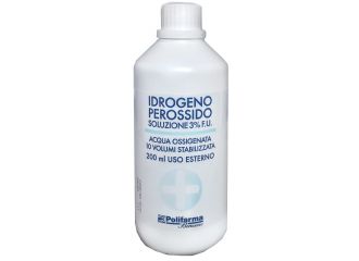 Perossido idrogeno 3% 200m polif