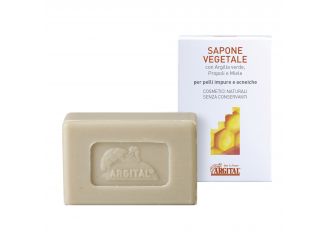 Sapone vegetale all'argilla verde propoli e miele 100 g