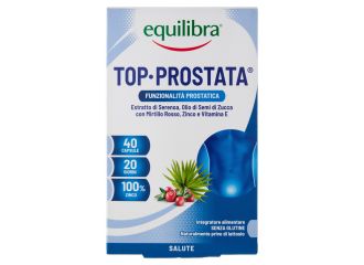 Equilibra Top Prostata Integratore Benessere Vie Urinarie 40 Capsule