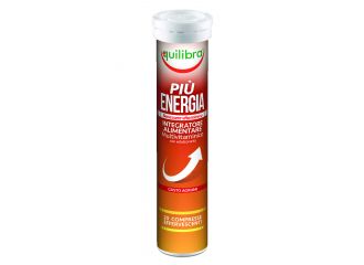 Piu' energia gusto agrumi 20 compresse effervescenti